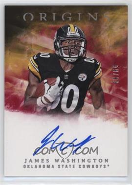 2018 Panini Origins - Rookie Autographs - Red #RA-JW - James Washington /99