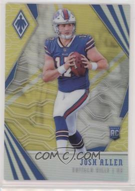 2018 Panini Phoenix - [Base] - Yellow #105 - Rookies - Josh Allen /75