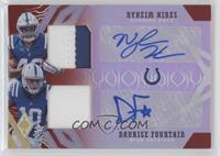 Nyheim Hines, Daurice Fountain #/50