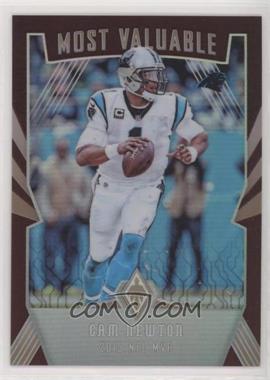 2018 Panini Phoenix - Most Valuable - Red #7 - Cam Newton /299