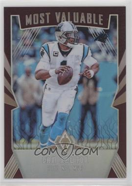 2018 Panini Phoenix - Most Valuable - Red #7 - Cam Newton /299