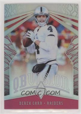 2018 Panini Phoenix - QB Vision - Pink #16 - Derek Carr /199