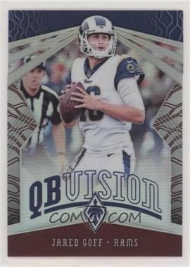 2018 Panini Phoenix - QB Vision - Red #13 - Jared Goff /299