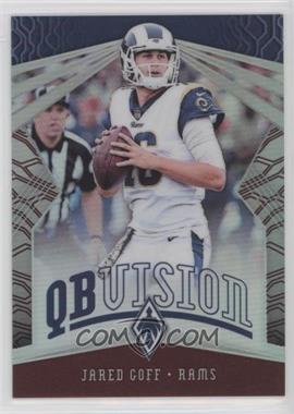 2018 Panini Phoenix - QB Vision - Red #13 - Jared Goff /299