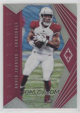 2018 Panini Phoenix - Unmatched - Pink #27 - David Johnson /199