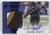 Rookie Patch Autographs - Jaleel Scott #/50