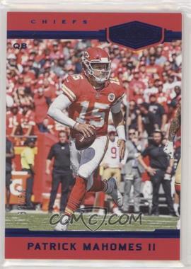 2018 Panini Plates & Patches - [Base] - Blue #88 - Patrick Mahomes II /50