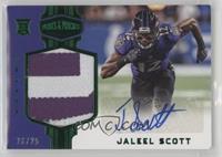 Rookie Patch Autographs - Jaleel Scott #/25