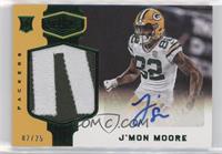 Rookie Patch Autographs - J'Mon Moore #/25