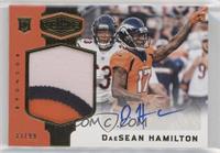 Rookie Patch Autographs - DaeSean Hamilton [Good to VG‑EX] #/99