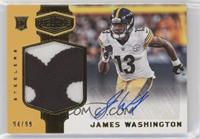 Rookie Patch Autographs - James Washington #/99