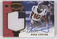 Rookie Patch Autographs - Keke Coutee #/99