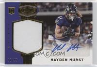 Rookie Patch Autographs - Hayden Hurst #/99