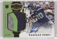 Rookie Patch Autographs - Rashaad Penny #/99