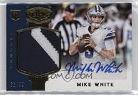 Rookie Patch Autographs - Mike White #/99