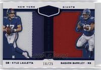 Kyle Lauletta, Saquon Barkley #/25