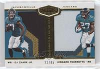 DJ Chark Jr., Leonard Fournette #/85