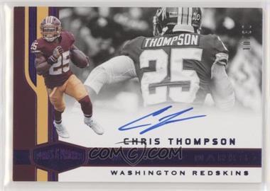 2018 Panini Plates & Patches - Marquee Marks - Purple #MM-CT - Chris Thompson /30
