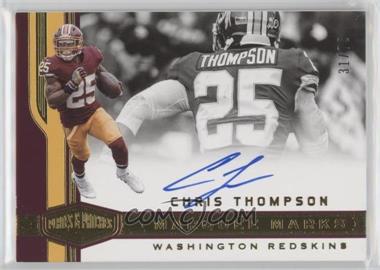 2018 Panini Plates & Patches - Marquee Marks #MM-CT - Chris Thompson /75