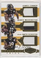 James Conner, James Washington, JuJu Smith-Schuster #/99