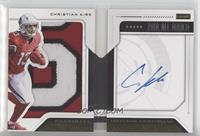 Rookie Playbook Jersey Autograph - Christian Kirk #/99