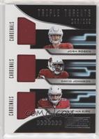 Christian Kirk, David Johnson, Josh Rosen #/299