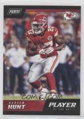 2018 Panini Player of the Day - [Base] #19 - Kareem Hunt