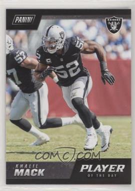 2018 Panini Player of the Day - [Base] #31 - Khalil Mack