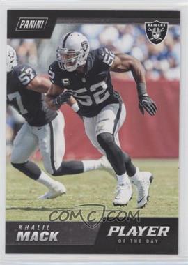 2018 Panini Player of the Day - [Base] #31 - Khalil Mack