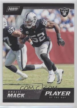 2018 Panini Player of the Day - [Base] #31 - Khalil Mack