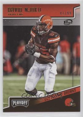 2018 Panini Playoff - [Base] - 1st Down #48 - David Njoku /99