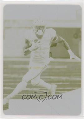 2018 Panini Playoff - [Base] - Printing Plate Yellow #83 - Marlon Mack /1