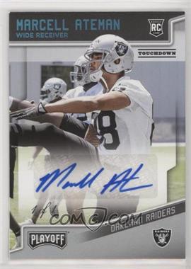 2018 Panini Playoff - [Base] - Touchdown Autographs #288 - Rookies - Marcell Ateman /1