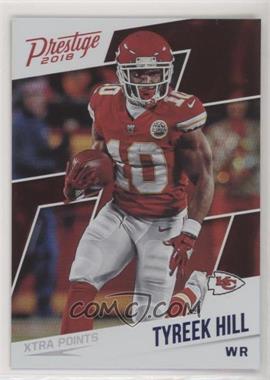 2018 Panini Prestige - [Base] - Xtra Points Blue #161 - Tyreek Hill