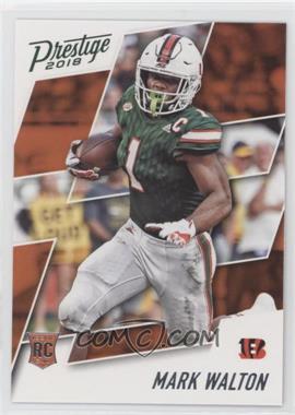 2018 Panini Prestige - [Base] #267 - Rookie - Mark Walton