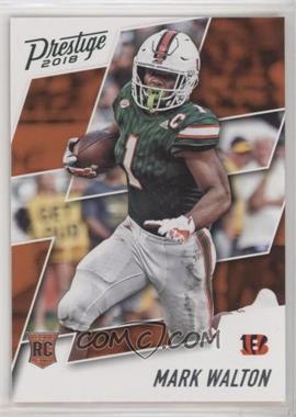 2018 Panini Prestige - [Base] #267 - Rookie - Mark Walton