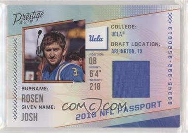 2018 Panini Prestige - NFL Passport - Memorabilia #PP-JR - Josh Rosen [EX to NM]