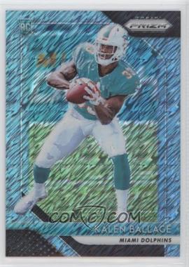 2018 Panini Prizm - [Base] - Blue Shimmer Prizm #234 - Rookie - Kalen Ballage /9