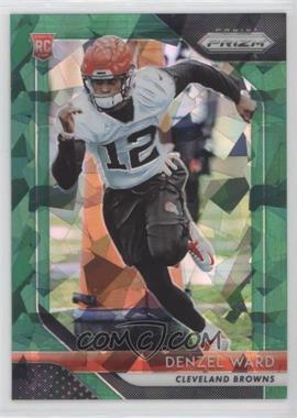 2018 Panini Prizm - [Base] - Green Crystals Prizm #241 - Rookie - Denzel Ward /75