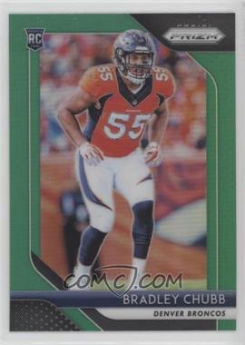 2018 Panini Prizm - [Base] - Green Prizm #204 - Rookie - Bradley Chubb