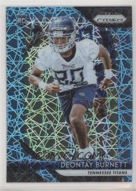 2018 Panini Prizm - [Base] - Lazer Prizm #295 - Rookie - Deontay Burnett