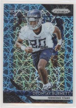 2018 Panini Prizm - [Base] - Lazer Prizm #295 - Rookie - Deontay Burnett