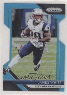 2018 Panini Prizm - [Base] - Light Blue Prizm #72 - James White /199