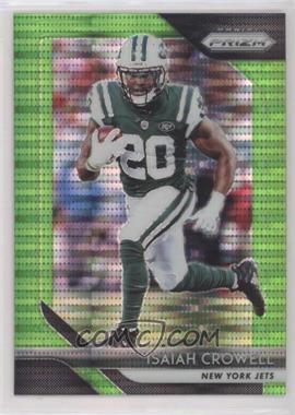 2018 Panini Prizm - [Base] - Neon Green Pulsar Prizm #53 - Isaiah Crowell