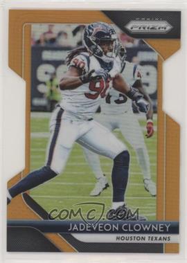 2018 Panini Prizm - [Base] - Orange Prizm #123 - Jadeveon Clowney /249