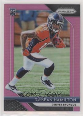 2018 Panini Prizm - [Base] - Pink Prizm #232 - Rookie - DaeSean Hamilton