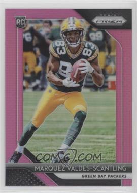 2018 Panini Prizm - [Base] - Pink Prizm #240 - Rookie - Marquez Valdes-Scantling