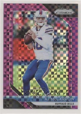 2018 Panini Prizm - [Base] - Purple Power Prizm #176 - AJ McCarron /49