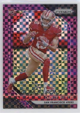 2018 Panini Prizm - [Base] - Purple Power Prizm #218 - Rookie - Dante Pettis /49