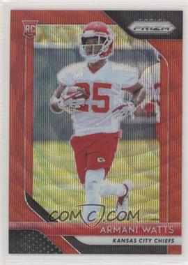 2018 Panini Prizm - [Base] - Red Wave Prizm #274 - Rookie - Armani Watts /149